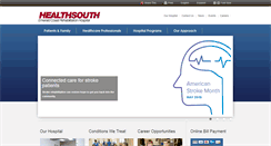 Desktop Screenshot of healthsouthpanamacity.com